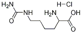 DL-Lysine, N6-(aMinocarbonyl)-, Monohydrochloride 结构式