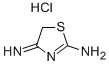 2-氨基-4-亚氨基-2-噻唑啉盐酸盐 结构式