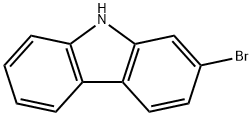 2-溴咔唑 结构式