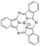 二氯硼酞菁染料 结构式