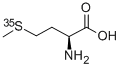 L-[35S]METHIONINE 结构式