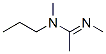 Ethanimidamide, N,N-dimethyl-N-propyl-, (1E)- (9CI) 结构式