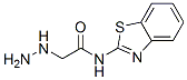 Acetamide, N-2-benzothiazolyl-2-hydrazino- (9CI) 结构式