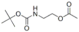 Carbamic acid, [2-(acetyloxy)ethyl]-, 1,1-dimethylethyl ester (9CI) 结构式