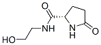 2-Pyrrolidinecarboxamide,N-(2-hydroxyethyl)-5-oxo-,(2S)-(9CI) 结构式