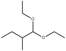 1,1-二乙氧基-2-甲基丁烷 结构式