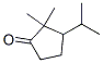 Cyclopentanone, 2,2-dimethyl-3-(1-methylethyl)- (9CI) 结构式