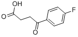 3-(4-氟苯甲酰)丙酸 结构式