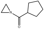 Aziridine, 1-(cyclopentylcarbonyl)- (9CI) 结构式