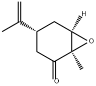 (1alpha,4alpha,6alpha)-(+)-1-methyl-4-(1-methylvinyl)-7-oxabicyclo[4.1.0]heptan-2-one 结构式