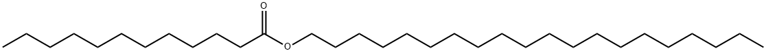 月桂酸二十烷醇酯 结构式
