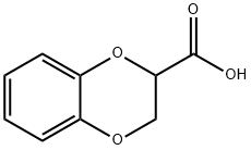 1,4-苯并二烷-2-羧酸 结构式