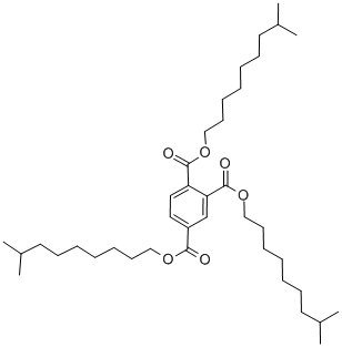 偏苯三酸三异癸基酯 结构式