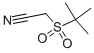 2-(TERT-BUTYLSULFONYL)ACETONITRILE 结构式