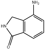 4-氨基-异吲哚啉-1-酮 结构式