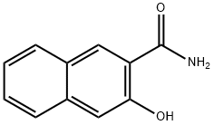 2-羟基-3-萘甲酰胺 结构式
