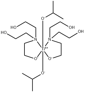 二(三乙醇胺)钛酸二异丙酯 结构式