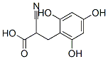 Benzenepropanoic acid, alpha-cyano-2,4,6-trihydroxy- (9CI) 结构式