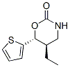 2H-1,3-Oxazin-2-one,5-ethyltetrahydro-6-(2-thienyl)-,(5R,6R)-(9CI) 结构式