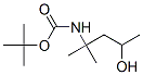 Carbamic acid, (3-hydroxy-1,1-dimethylbutyl)-, 1,1-dimethylethyl ester (9CI) 结构式