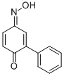 2-PHENYL-[1,4]BENZOQUINONE 4-OXIME 结构式