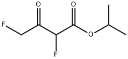 Butanoic acid, 2,4-difluoro-3-oxo-, isopropyl ester 结构式