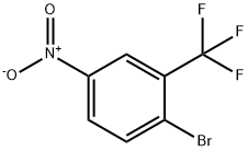 2-溴-5-硝基三氟甲苯 结构式