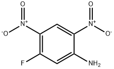 2,4-二硝基-5-氟苯胺 结构式