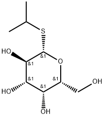 异丙基-β-D-硫代半乳糖吡喃糖苷 结构式