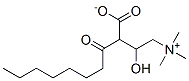 octanoylcarnitine 结构式