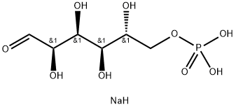 D-葡萄糖-6-磷酸二钠 结构式