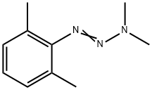 1-(2,6-DIMETHYLPHENYL)-3,3-DIMETHYLTRIAZ-1-ENE 结构式