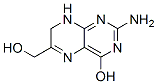 6-Pteridinemethanol, 2-amino-7,8-dihydro-4-hydroxy- 结构式