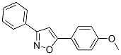 3-Phenyl-5-(4-methoxyphenyl)isoxazole 结构式