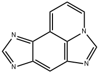 Diimidazo[4,5-f:4,5,1-ij]quinoline (9CI) 结构式