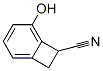 Bicyclo[4.2.0]octa-1,3,5-triene-7-carbonitrile, 5-hydroxy- (9CI) 结构式