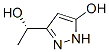 1H-Pyrazole-3-methanol, 5-hydroxy-alpha-methyl-, (alphaS)- (9CI) 结构式