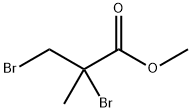 2,3-二溴-2-甲基丙酸甲酯 结构式