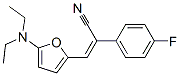 Benzeneacetonitrile,  -alpha--[[5-(diethylamino)-2-furanyl]methylene]-4-fluoro- 结构式