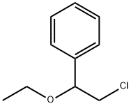 (2-氯-1-乙氧基乙基)苯 结构式