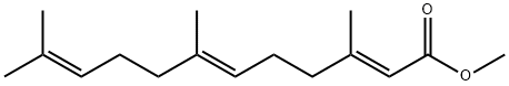 all-trans-Methyl farnesoate 结构式