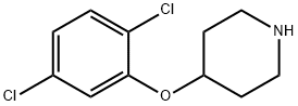 4-(2,5-DICHLOROPHENOXY)PIPERIDINE 结构式