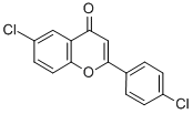 4',6-DICHLOROFLAVONE 结构式