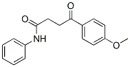 4-(4-methoxyphenyl)-4-oxo-N-phenyl-butanamide 结构式