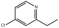 4-chloro-2-ethylpyridine 结构式