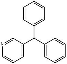 3-benzhydrylpyridine 结构式