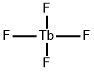 TERBIUM TETRAFLUORIDE 结构式