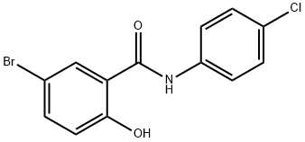 溴柳氯苯胺 结构式