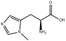 3-甲基-L-组氨酸 结构式
