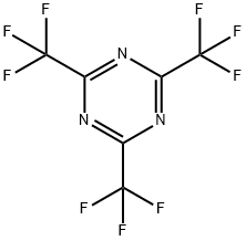 2,4,6-三(三氟甲基)-1,3,5-三嗪 结构式